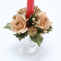 1 ROSES CANDLE RING